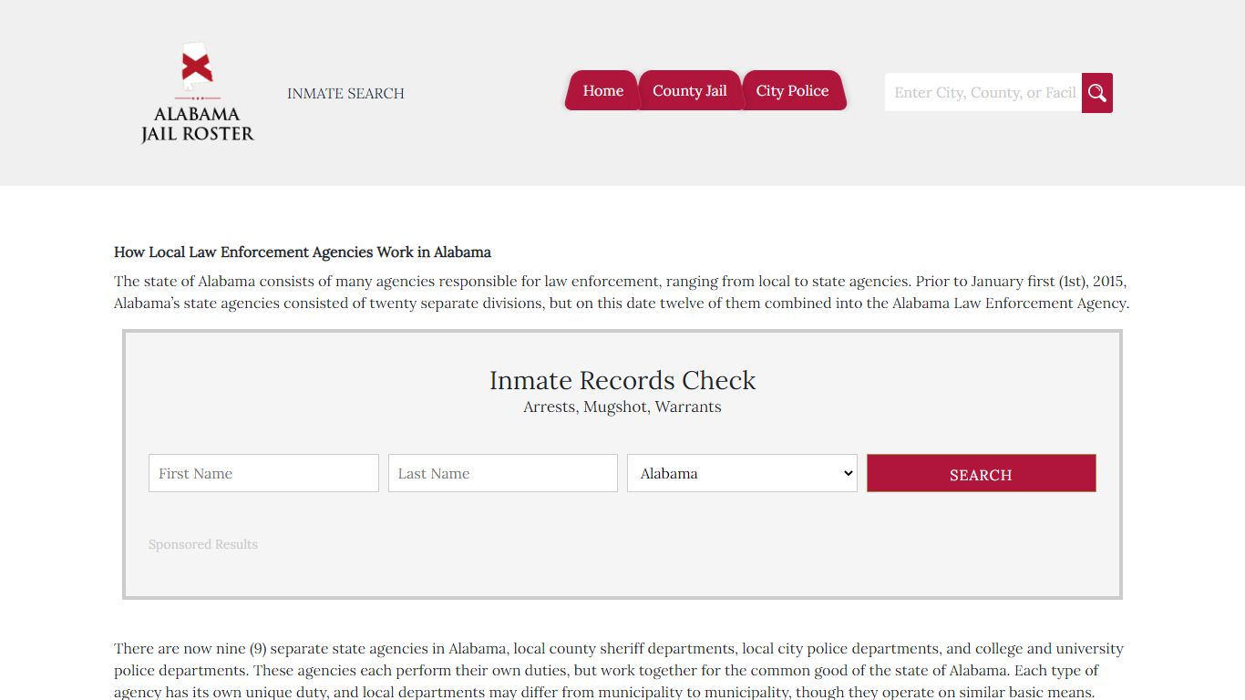 Madison County | Alabama Jail Inmate Search